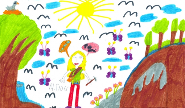어린아이가 그린 과학자의 모습 ⓒ Draw-a-Scientist study