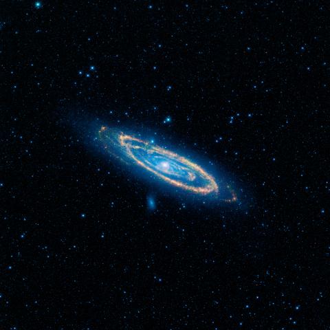 우리은하에서 가장 가까운 은하인 안드로메다 은하. ⓒ ESA