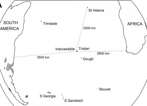 갈수없는 섬의 위치 ⓒ 위키피디아
