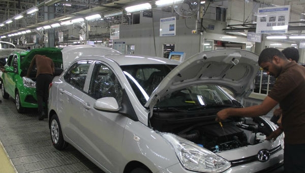 인도 내 위치한 한인기업들과 파키스탄의 교류 확대도 주목해야 할 사항 중 하다. 사진은 현대자동차 인도 첸나이 공장 속 모습. (사진=현대차)