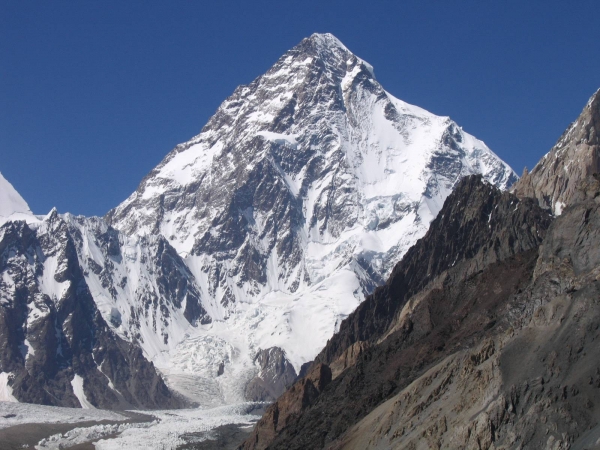 사진= 히말라야 k2정상 이미지컷, 높이는 8,611 metres 이다 / 사진출처 Wikipedia