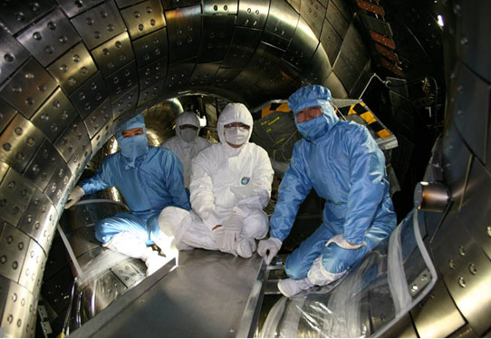 사진=일본이 개발중인 핵융합연구소 내 대형 헬리컬 장치(LHD)/핵융합연구소홈페이지 캡처