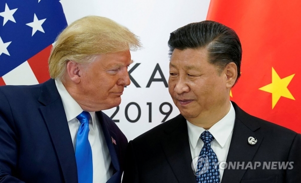 트럼프 미국 대통령(왼쪽)과 시진핑 중국 주석(오른쪽)