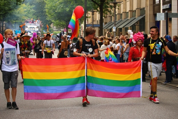 동성애자들의 퍼레이드. 과학자들은 '게이 유전자는 없다'고 선언했다. credit : pixabay