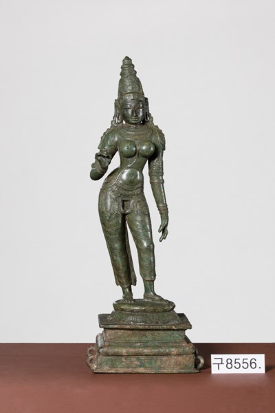 힌두교 여신 파르바티. 여성의 완전성과 생산력을 상징(사진=국립중앙박물관)