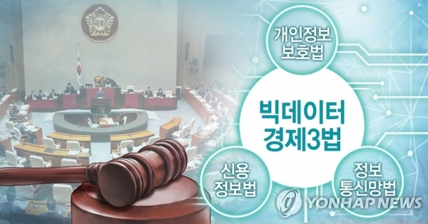 데이터3법이 발의 1년 만인 지난 9일 국회 본회의를 통과했다. (사진=연합뉴스)