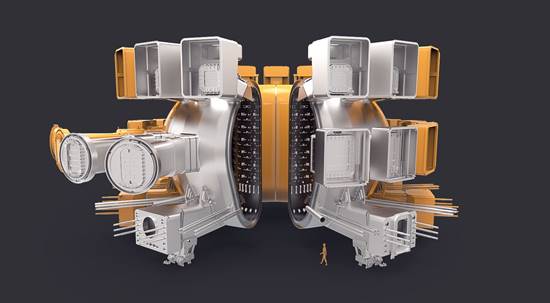 진공용기 조립모습 (사진= ITER 한국사업단 제공)