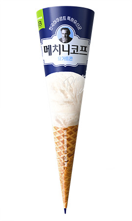 한국야쿠르트의 프리미엄 요거트 아이스크림 ‘메치니코프 요거트-콘’