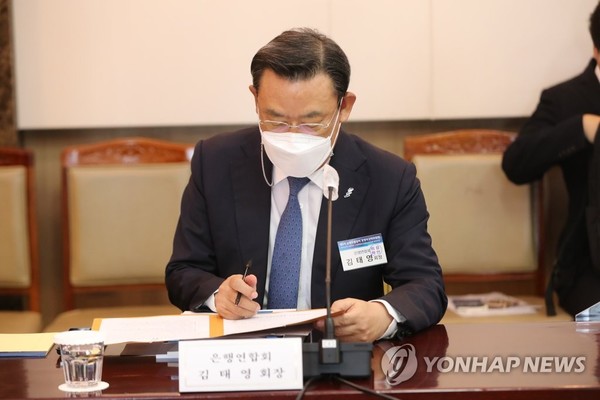 김태영 은행연합회 회장은 다음달 30일 임기가 종료된다.