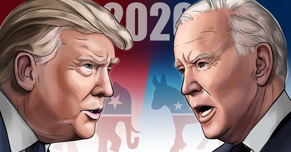 미국 대통령선거 후보자인 도널드 트럼프 대통령(왼쪽)과 조 바이든 민주당 대선 후보, (PG) 김민아 제작 일러스트. (사진=연합뉴스)