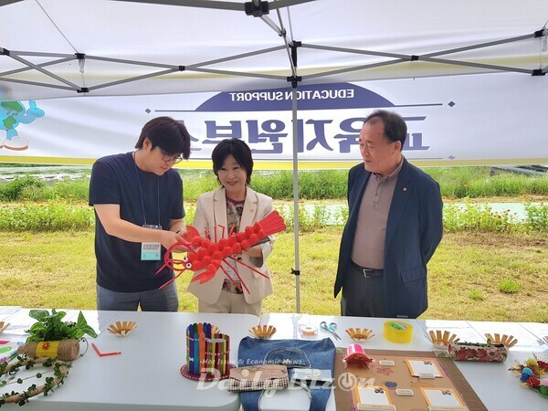 업사이클링 수상작 전시&nbsp; [사진제공 =내부장애인협회]