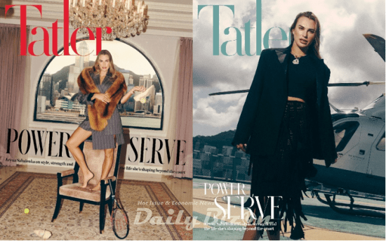 사발렌카 관련 캠페인 보도 이미지